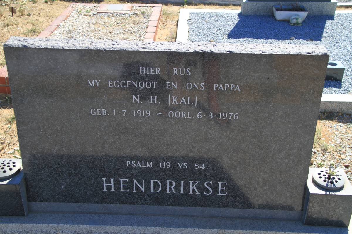 HENDRIKSE N.H. 1919-1976