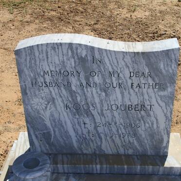JOUBERT Koos 1906-1978