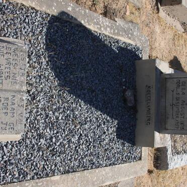 KOEGELENBERG Elizabeth Jacoba nee DU PLESSIS 1873-1959 