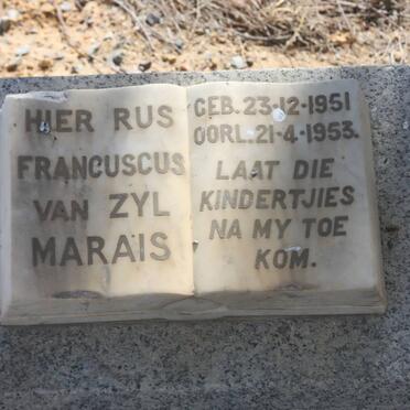MARAIS Francuscus Van Zyl 1951-1953