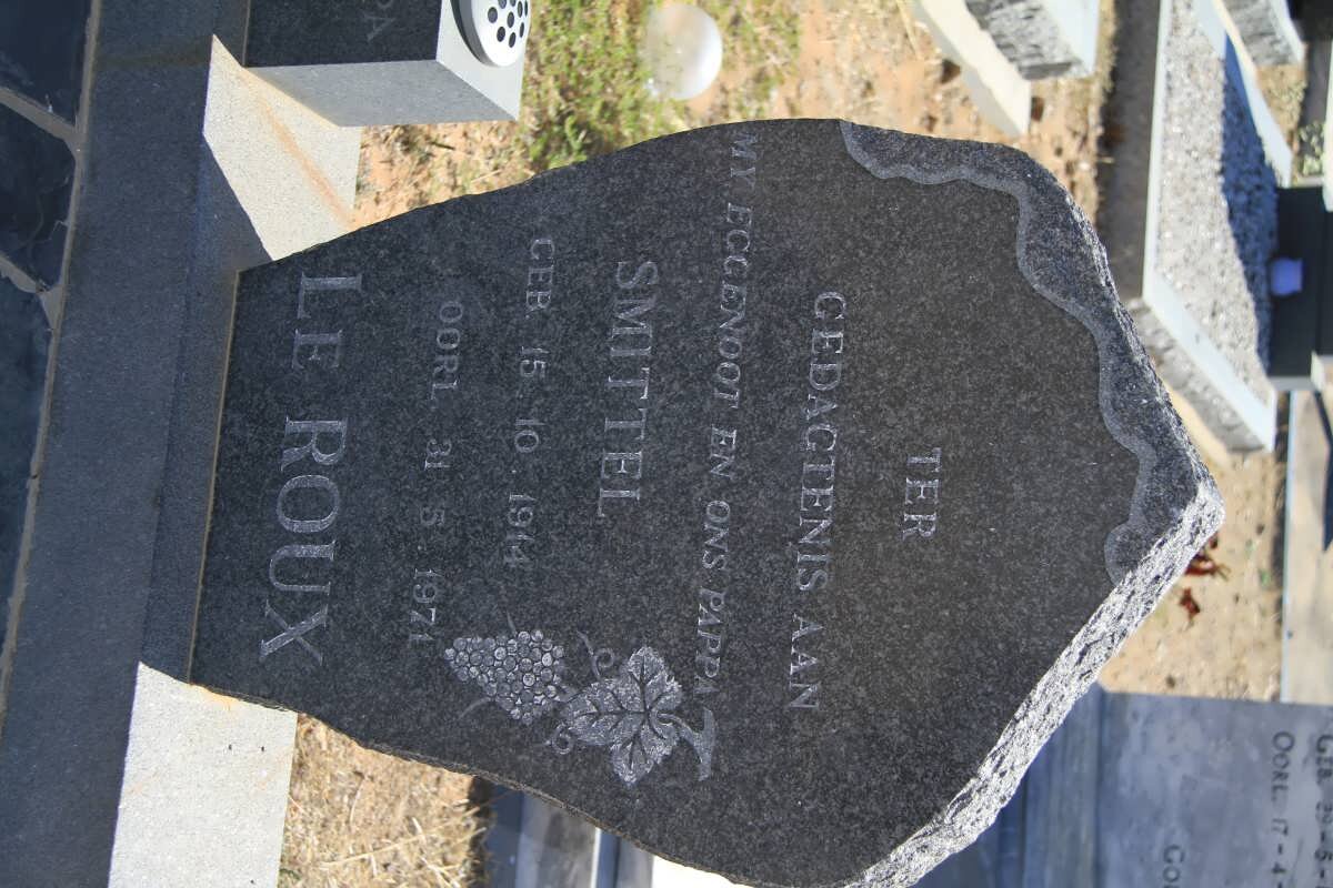 ROUX Smittel, le 1914-1971