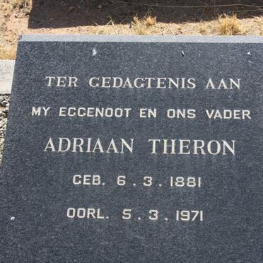 THERON Adriaan 1881-1971