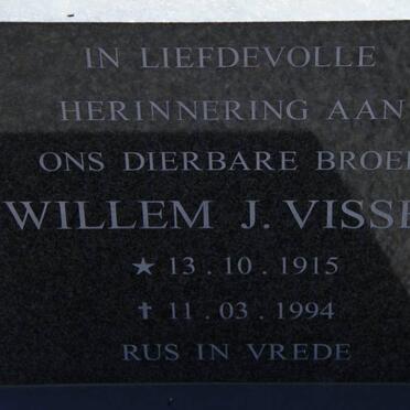 VISSER Willem J. 1915-1994