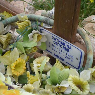 OCTOBER Catharina 1956-2014