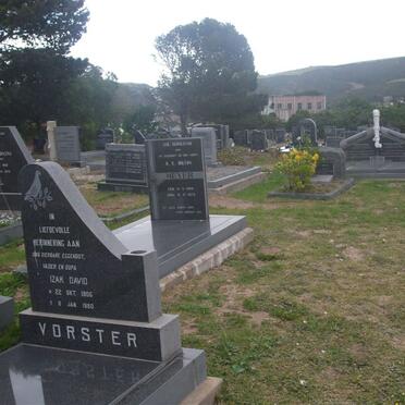 Western Cape, KLEIN BRAK RIVER, Main cemetery