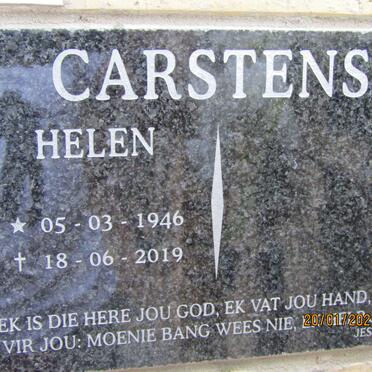 CARSTENS Helen 1946-2019