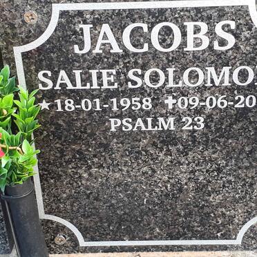 JACOBS Salie Solomon 1958-2017