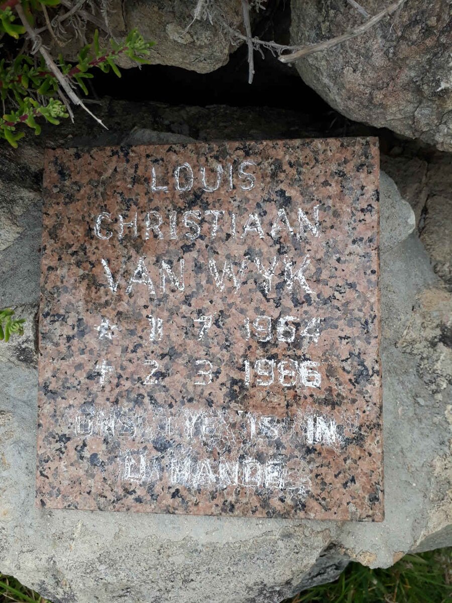 WYK Louis Christiaan, van 1964-1986