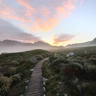 Western Cape, KLEINMOND, Palmiet Nature Reserve, Memorial plaques