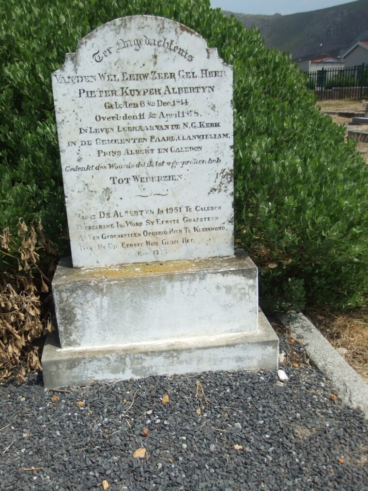 ALBERTYN Pieter Kuyper 1814-1878