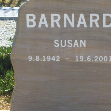 BARNARD Susan 1942-2001