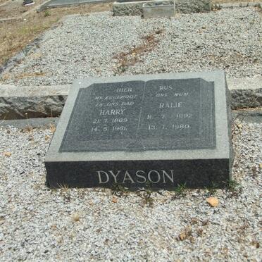 DYASON Harry 1889-1961 &amp; Ralie 1892-1980