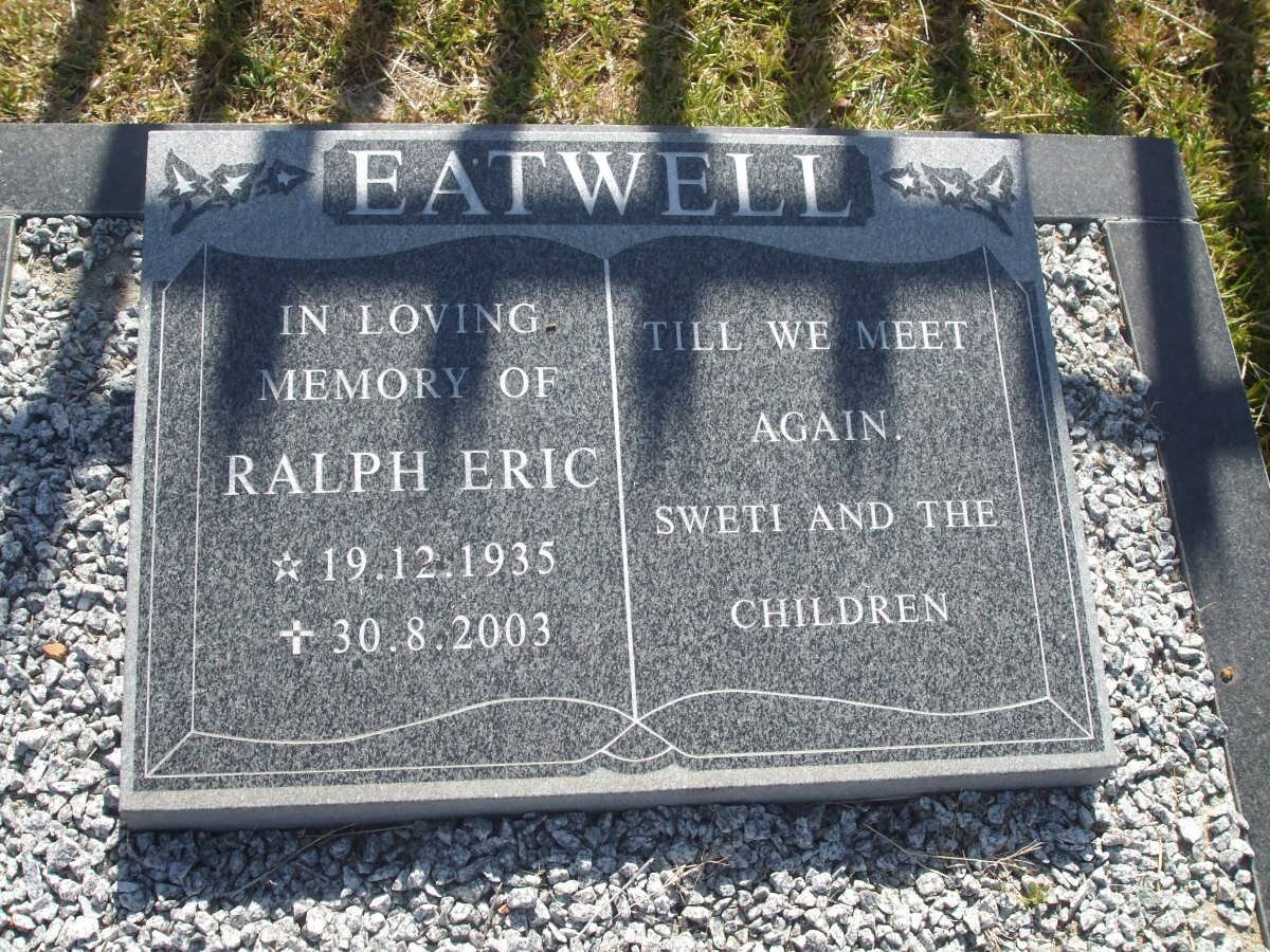 EATWELL Ralph Eric 1935-2003