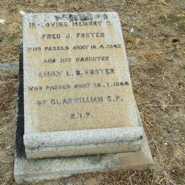 FOSTER Fred J. -1943 :: FOSTER Emily L.B. -1944