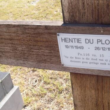 PLOOY Hentie, du 1949-1996