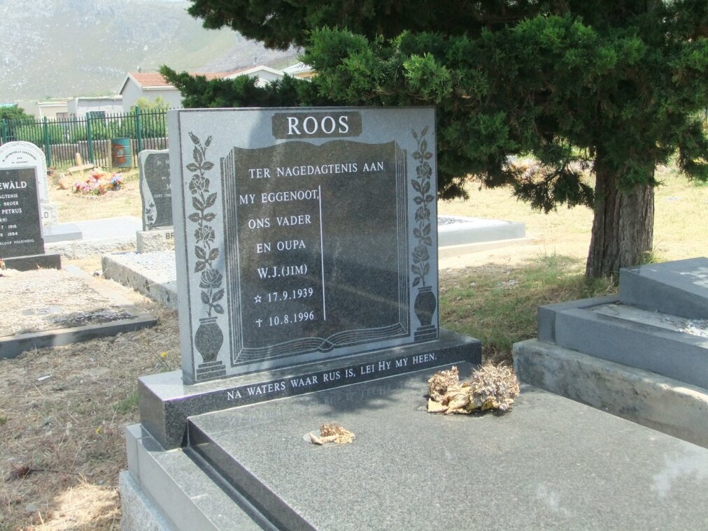 ROOS W.J. 1939-1996