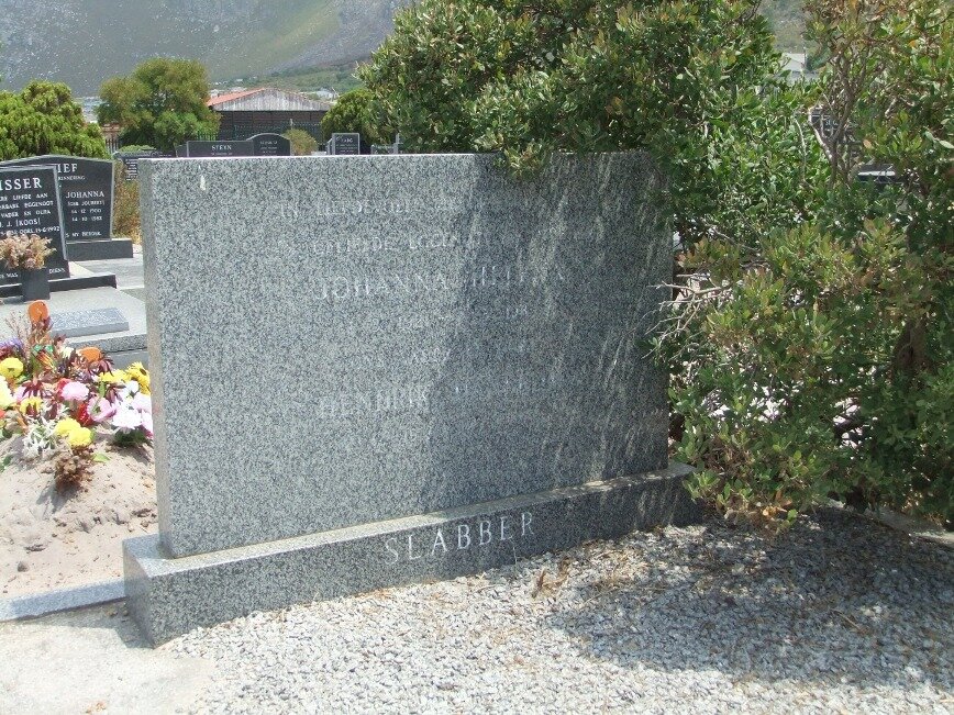SLABBER Hendrik &amp; Johanna