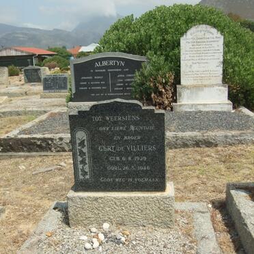 VILLIERS Gert, de 1929-1946