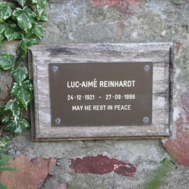 REINHARDT Luc-Aimé 1921-1998 &amp; Heidy 1923-2013