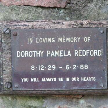 REDFORD Dorothy Pamela 1929-1988