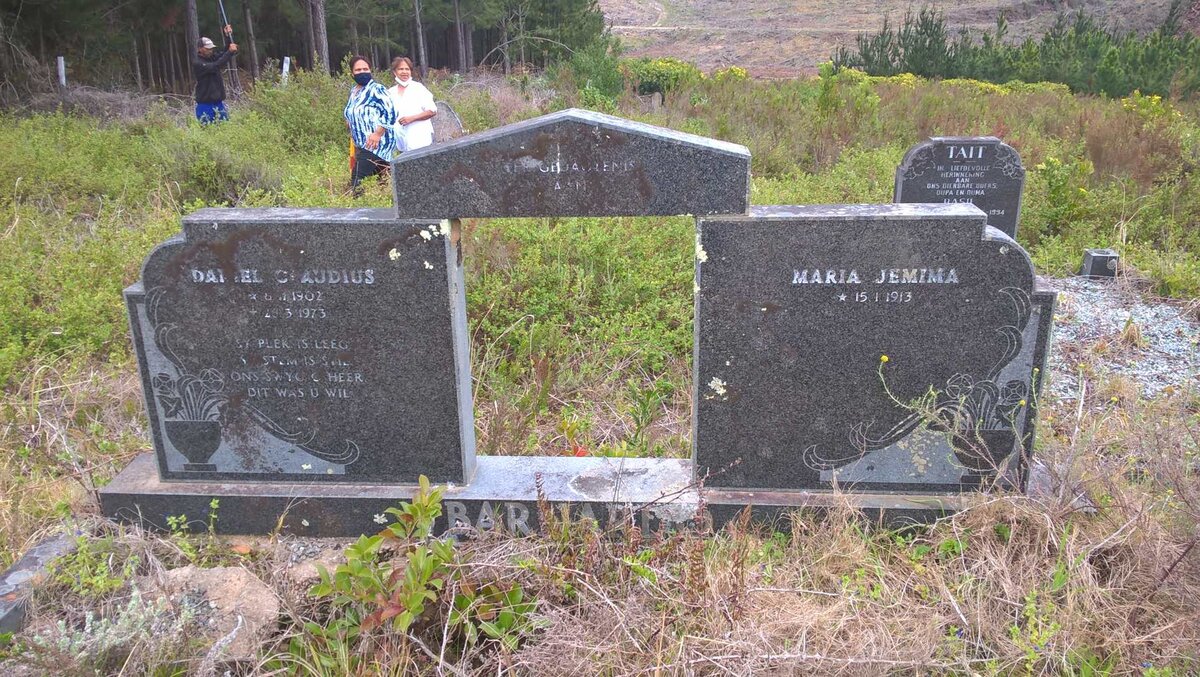 BARNARDO Daniel Claudius 1902-1973 &amp; Maria Jemima 1913-