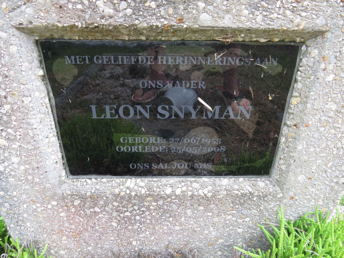 SNYMAN Leon 1953-2008