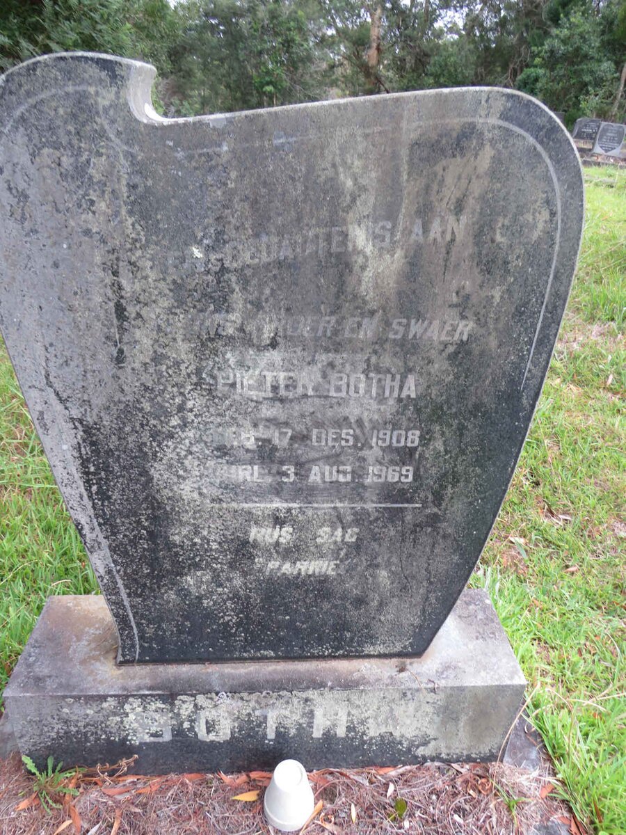 BOTHA Pieter 1908-1969