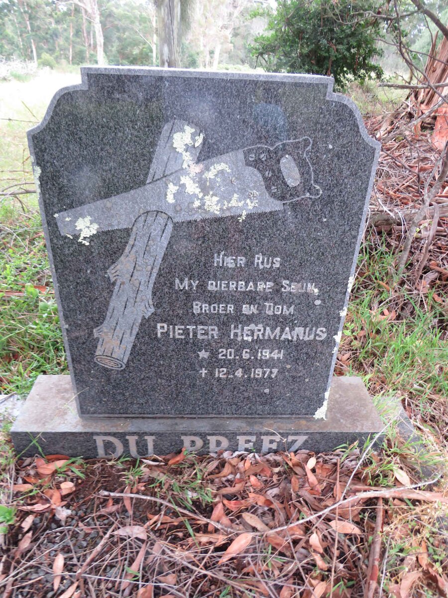 PREEZ Pieter Hermanus, du 1941-1977