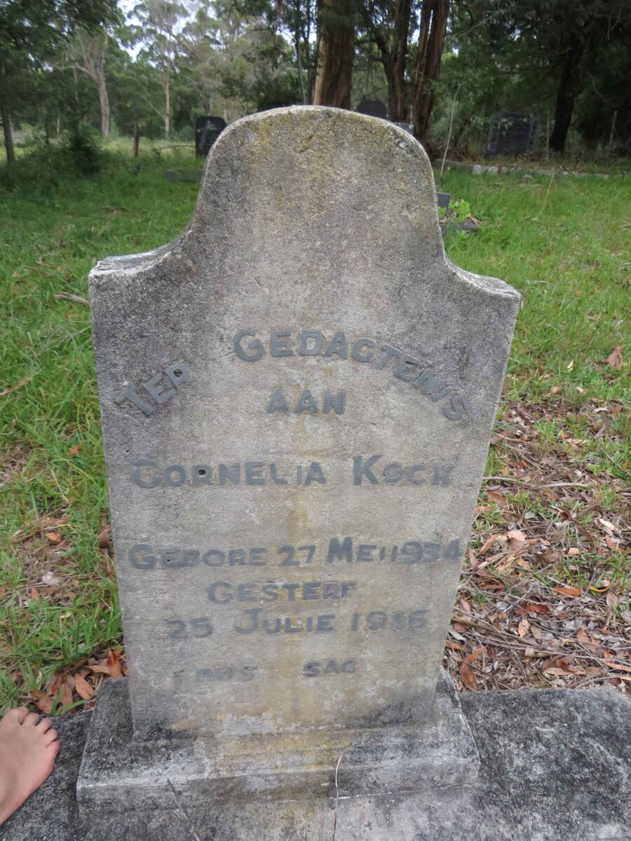 KOCK Cornelia 1934-1945