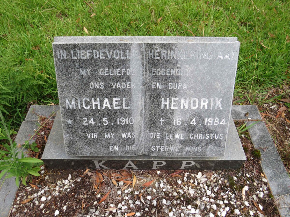 KAPP Michael Hendrik 1910-1984