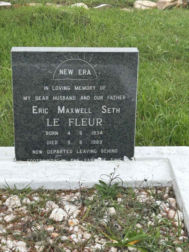 FLEUR Eric Maxwell Seth, le 1934-1989