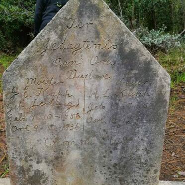 KAPP Matthys Lourens 185?-? & Johanna Elizabeth JERLING 185?-1936