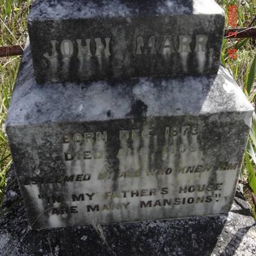 MARR John 1873-1906 _2