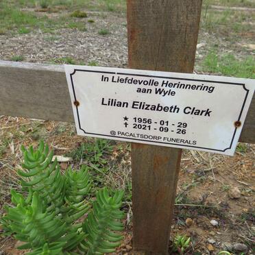 CLARK Lilian Elizabeth 1956-2021