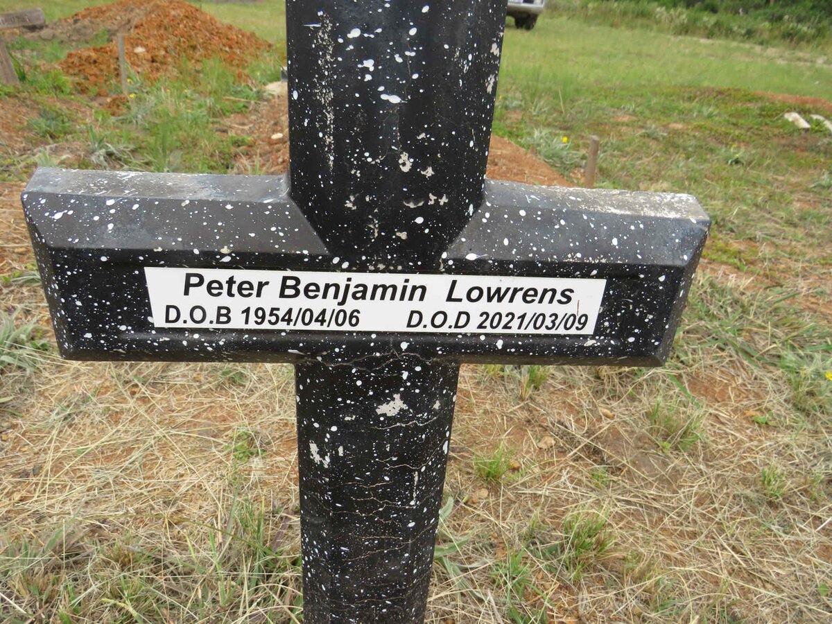 LOWRENS Peter Benjamin 1954-2021