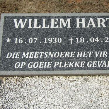 HART Willem 1930-2012