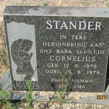 STANDER Cornelius 1978-1978