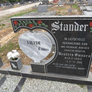 STANDER Beatrix Susara 1923-2011