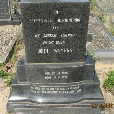 WEYERS John 1928-1971