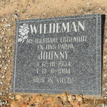 WILDEMAN Johnny 1934-1994