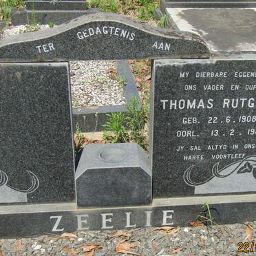 ZEELIE Thomas Rutgert 1908-1983