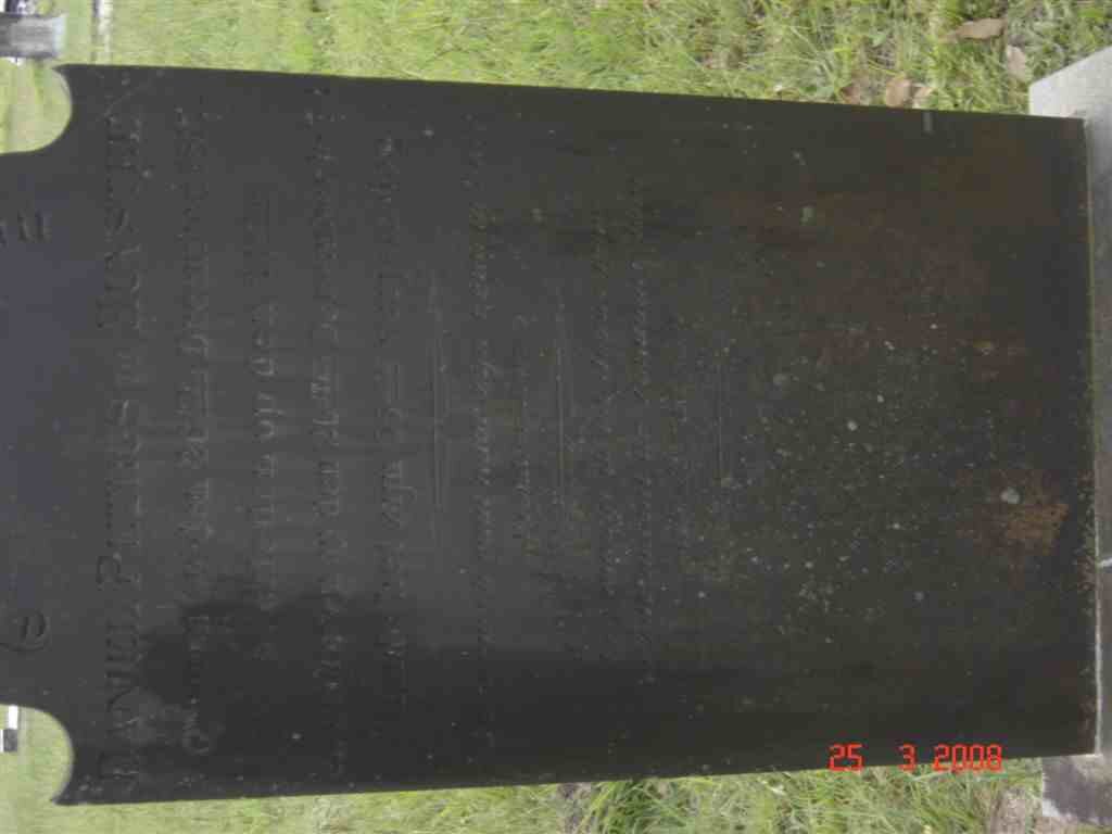 HUYSSTEEN Daniel Petrus, van 1817-1872