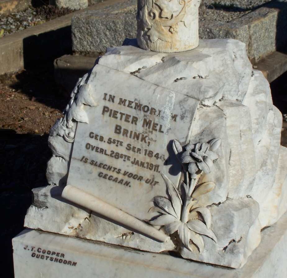 BRINK Pieter Melt 1944-1911