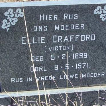 CRAFFORD Ellie nee VICTOR 1899-1971