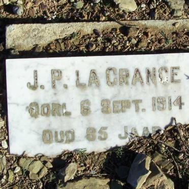 GRANGE J.P., la -1914