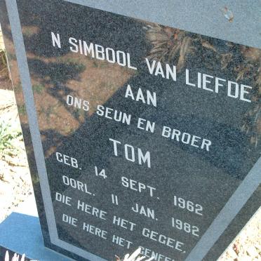 GREUNEN Tom, van 1962-1982