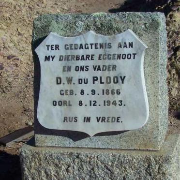 PLOOY D.W., du 1866-1943