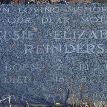 REINDERS Elsie Elizabeth 1924-1992