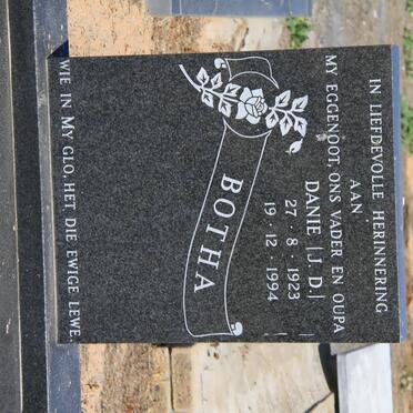 BOTHA J.D. 1923-1994