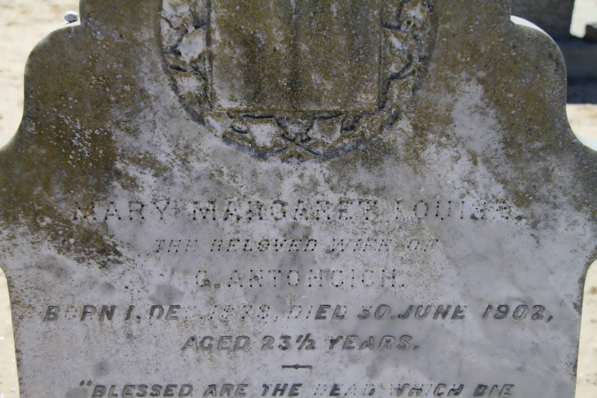 ANTONCICH Mary Margaret Louisa -1902